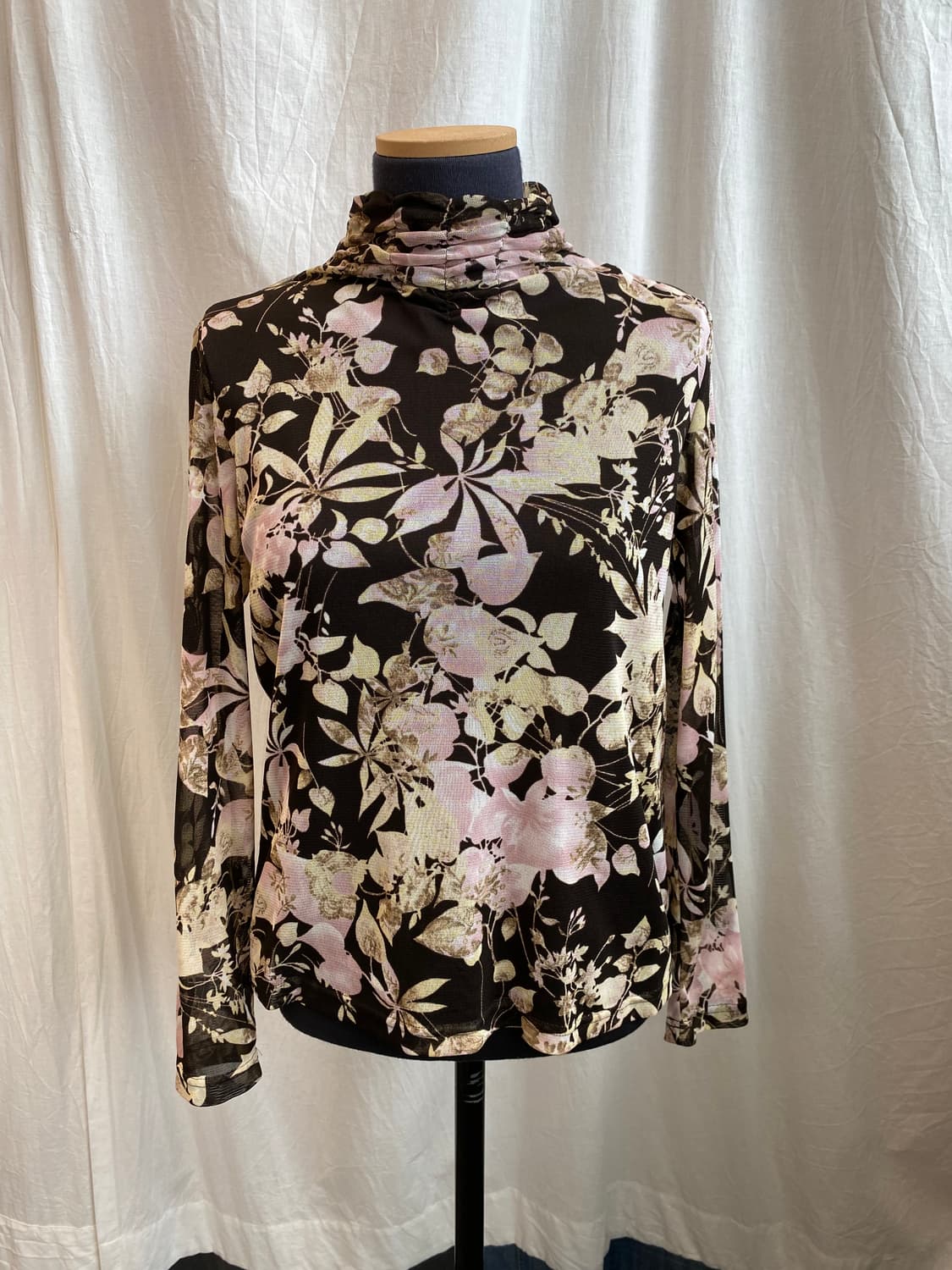 플라워패턴 샤블라우스(M) 상품이미지2