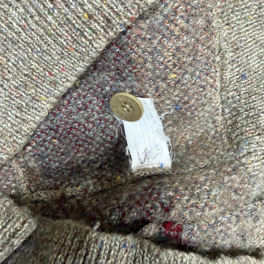 ✨ (바배) 미쏘니 패턴 니트 베스트 조끼 상품이미지4