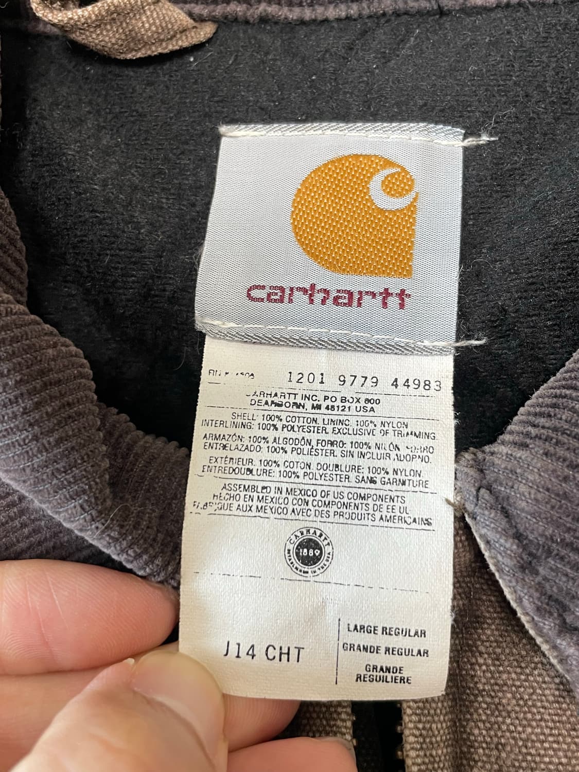 빈티지 칼하트 산타페자켓 j14 CHT 상품이미지5