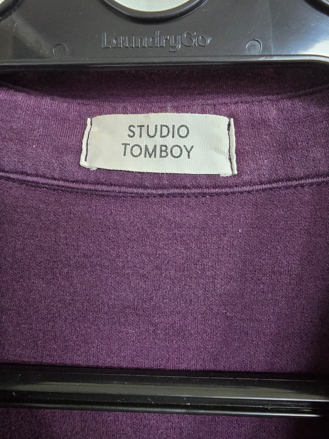 스튜디오톰보이 퍼플 반팔 티셔츠 (1865) 상품이미지3