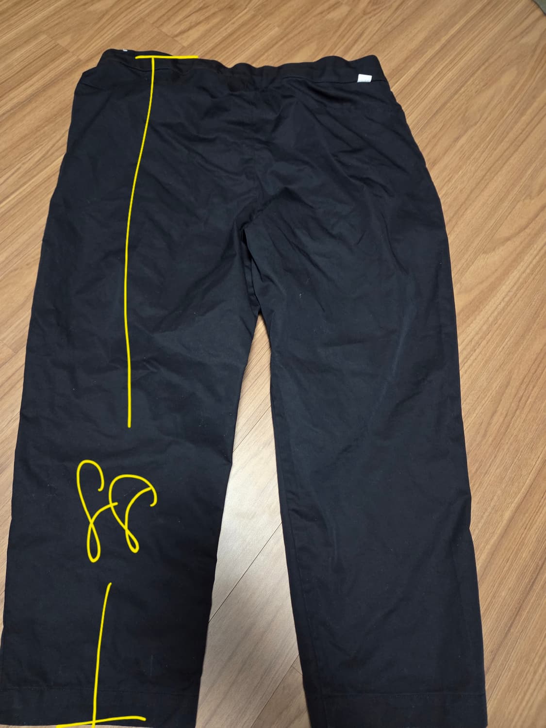 나이키 남성 블랙 면팬츠 36 상품이미지6