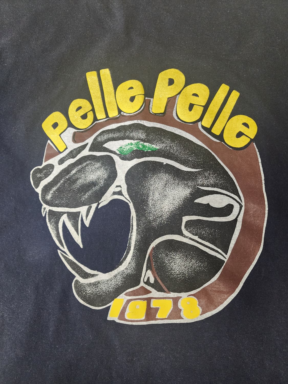 90's~00's Pelle Pelle 팬서 그래픽 반팔 티셔츠 상품이미지4