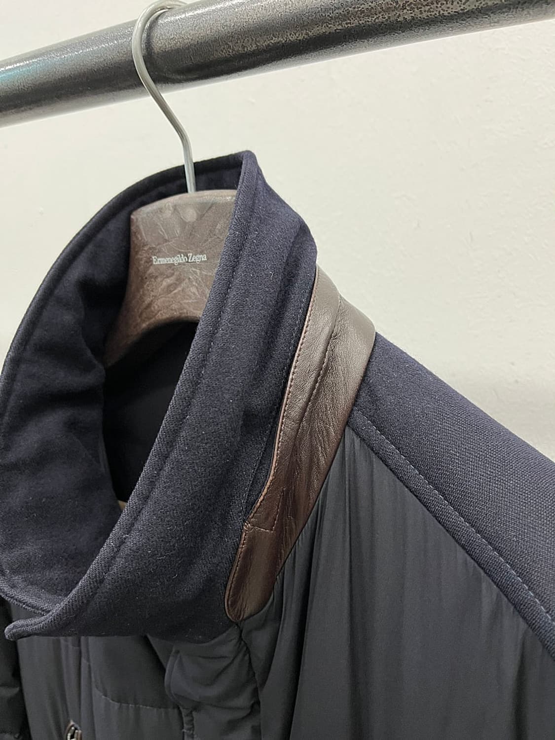 110) 페레가모 누빔 하프다운  상품이미지4