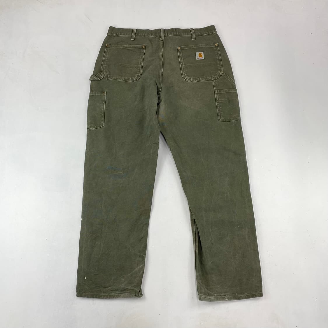 칼하트 OG 카키 더블니 워크 팬츠 (36) 상품이미지3