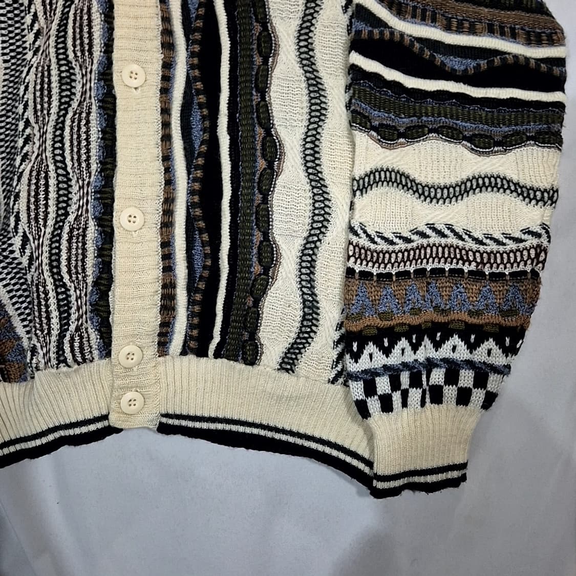 아놀드바시니 케이블 패턴 가디건 상품이미지3