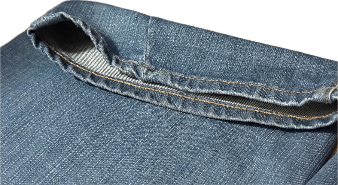 해칭룸 와이드 진 워시드 더스티블루 상품이미지8