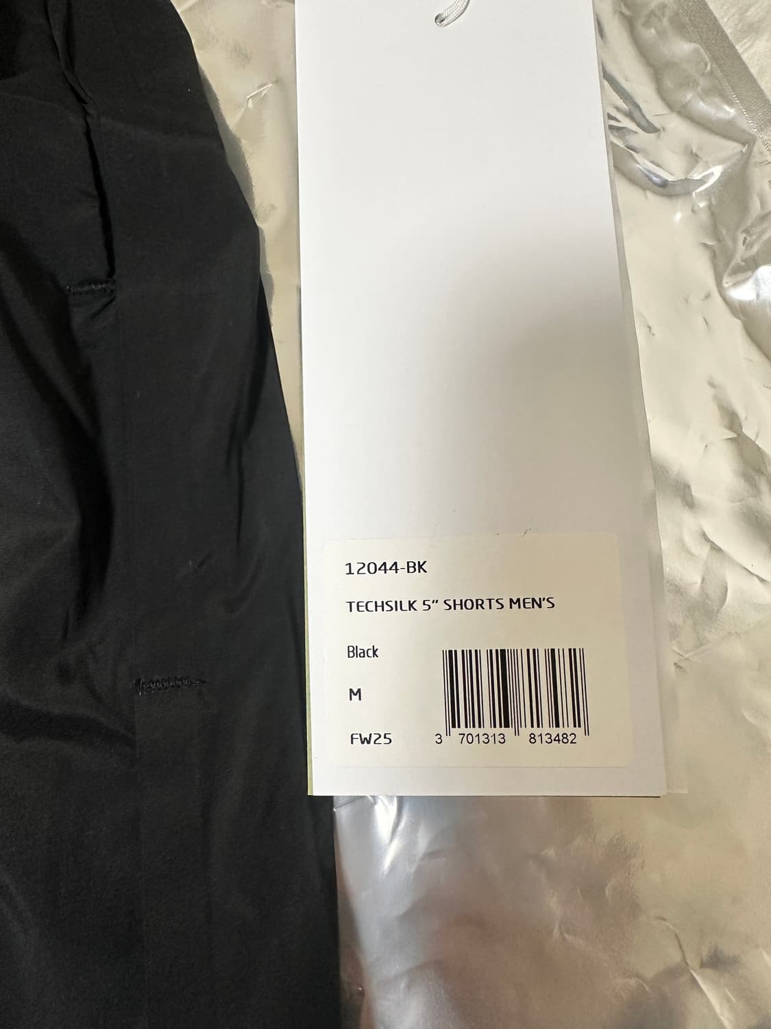 새티스파이 테크실크 5인치 쇼츠 블랙 M 상품이미지6