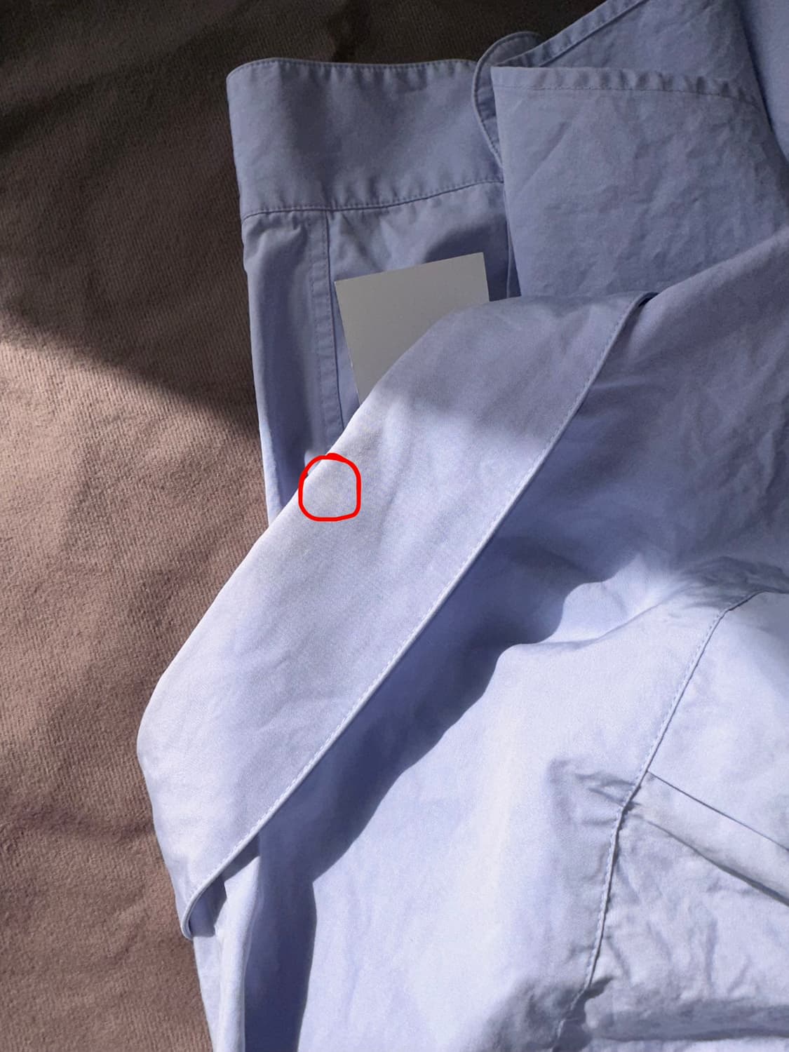 마틴로즈 / 로고 랩 셔츠 / L 상품이미지5