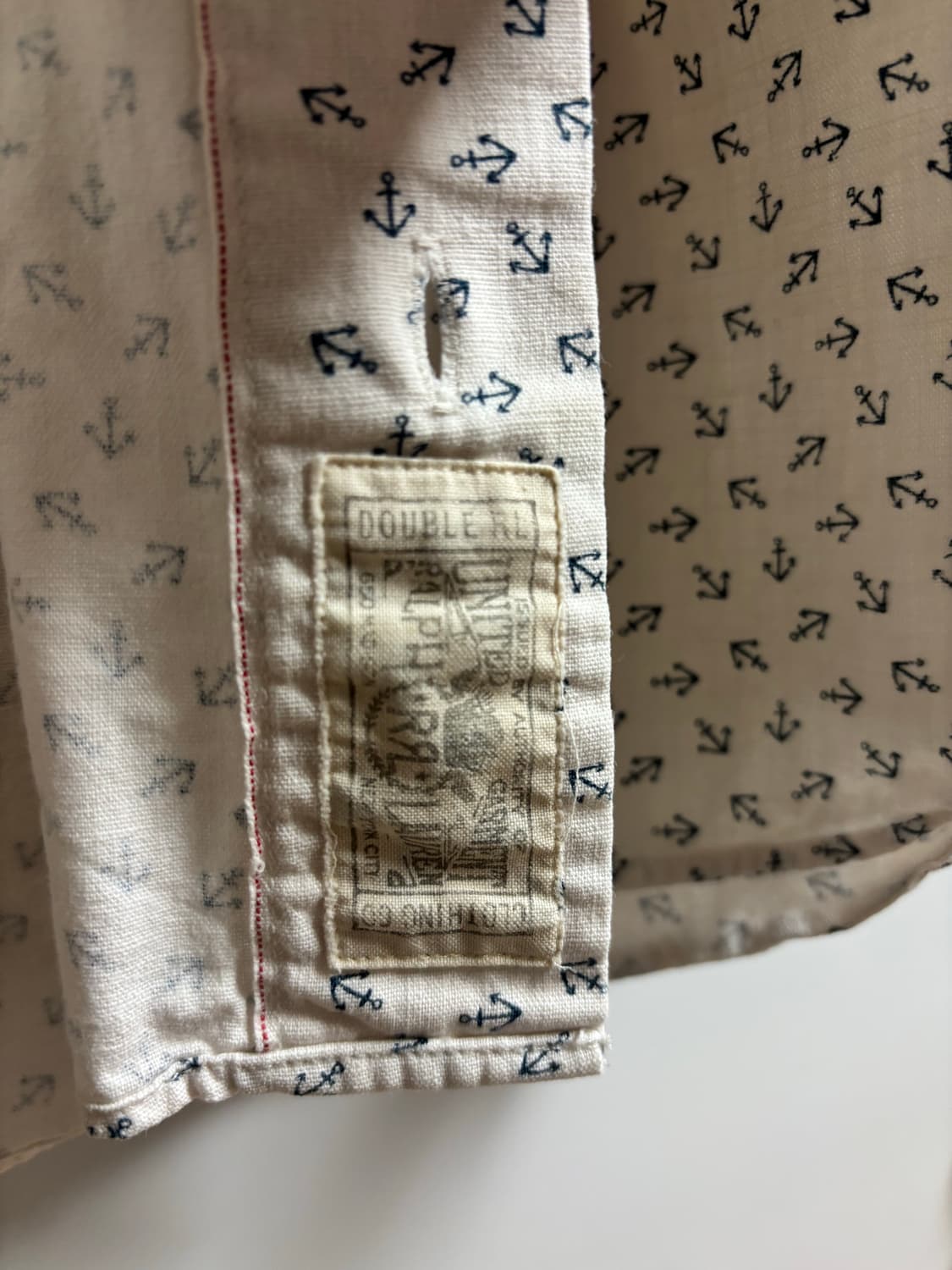 [S] RRL 앵커 샴브레이 캠프셔츠  상품이미지5