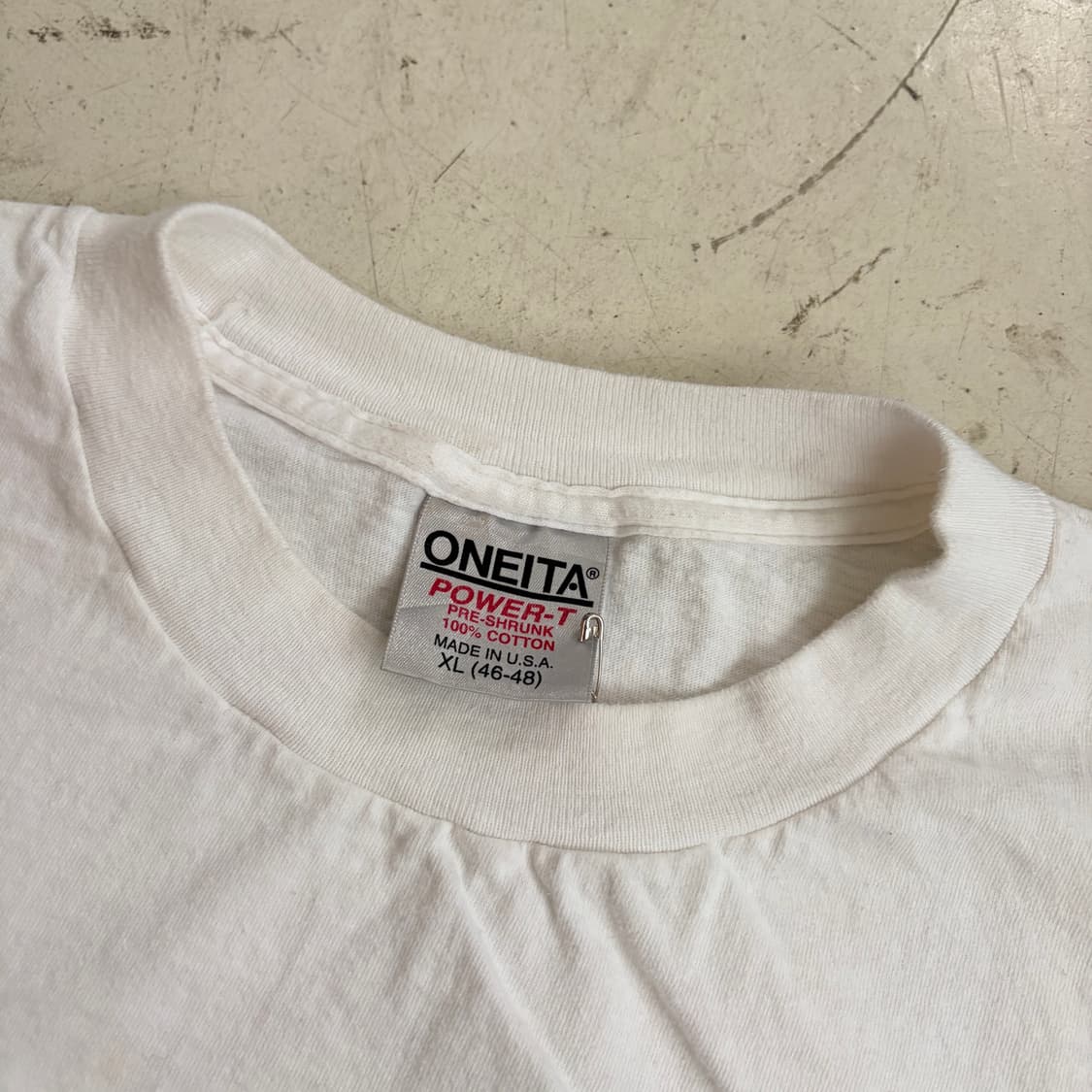 90s USA Desert Inn 빈티지 싱글스티치 반팔티 XL 상품이미지6
