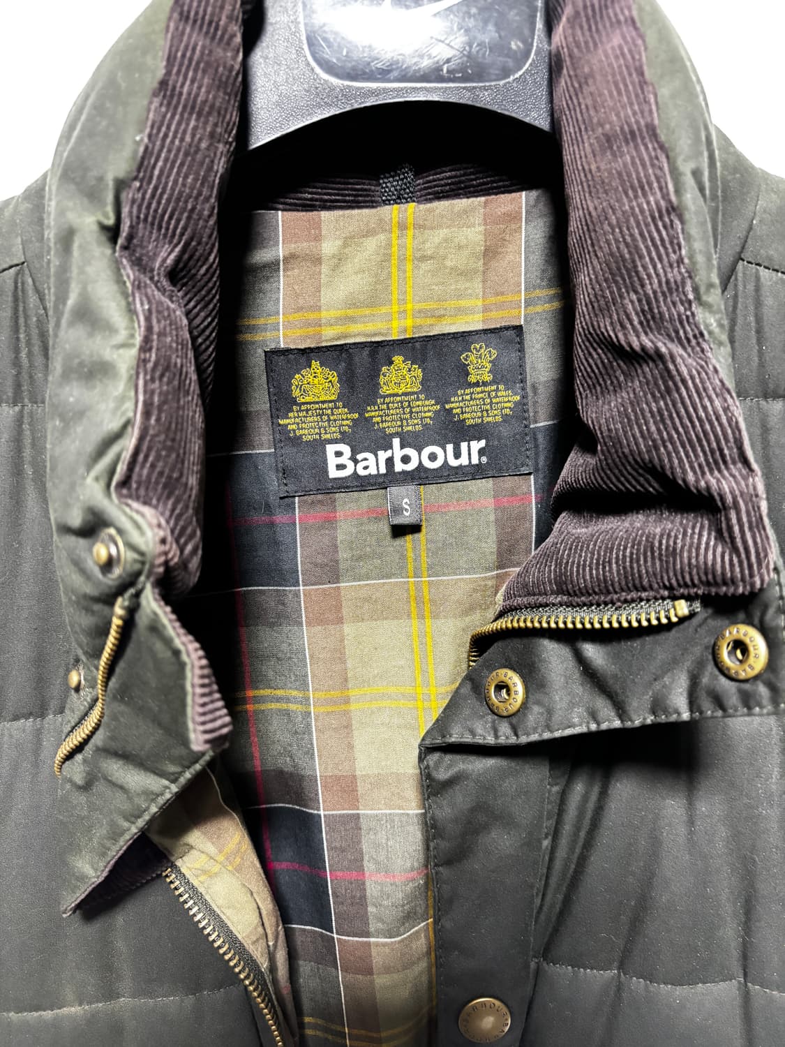 바버 왁스 패딩 카라코람 비데일 상품이미지2