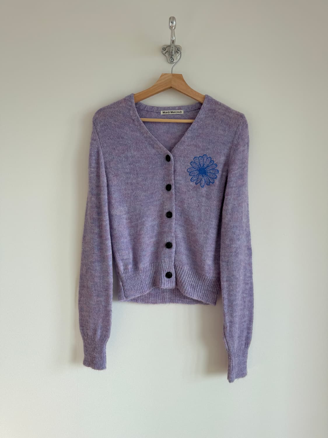 마르디메크르디(MARDI MERCREDI) 울&모헤어 블렌드 가디건 상품이미지1