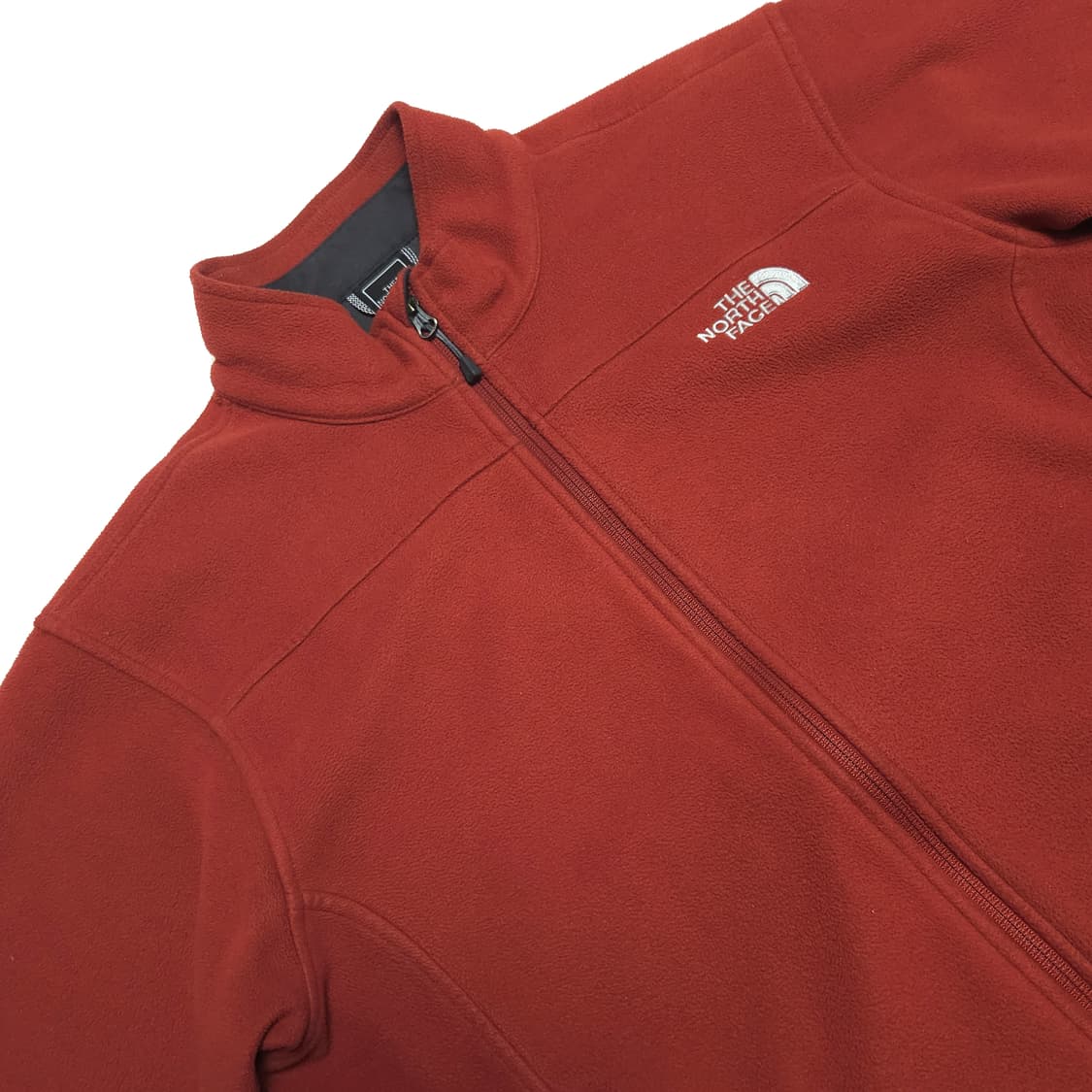 노스페이스 폴라 플리스 집업 자켓 브릭레드 상품이미지4