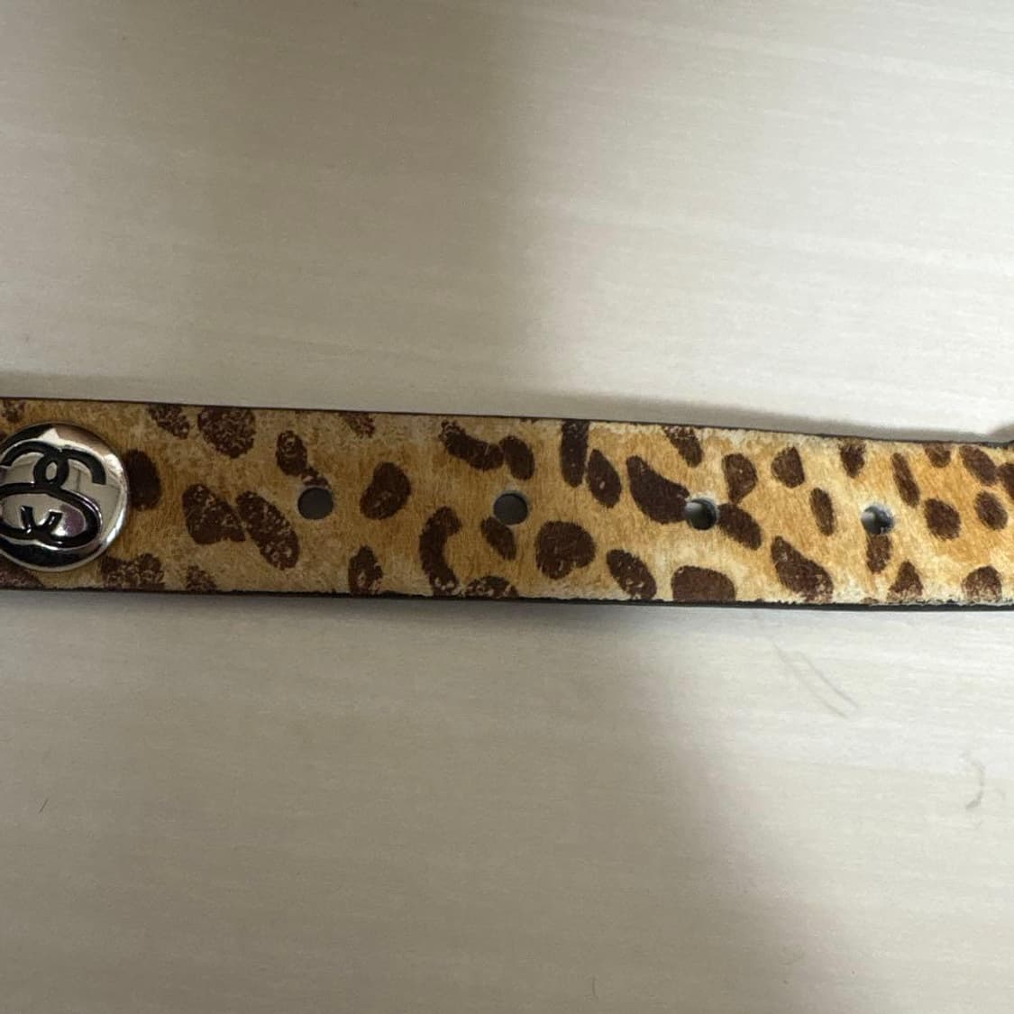 스투시 SS 링크 스터드 벨트 브라운 상품이미지7