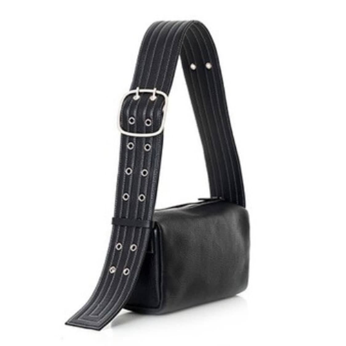 쥬바인 버클 숄더백 블랙 상품이미지2