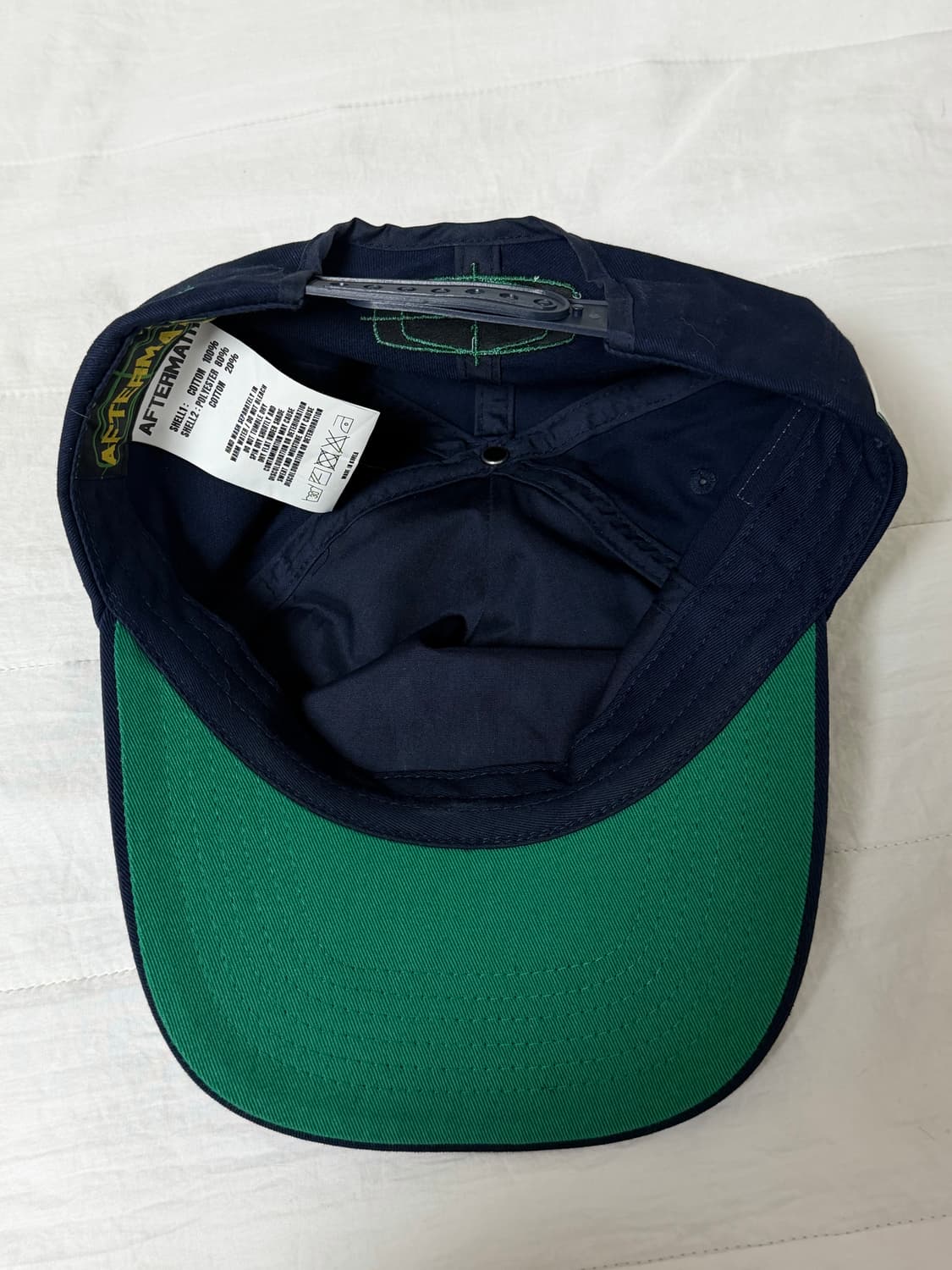 Aftermath 애프터매스 ATM 로고 볼캡 네이비 상품이미지3