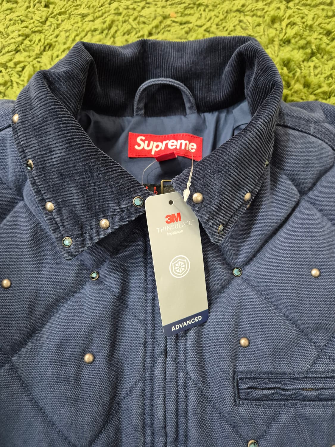 Supreme x B.B. Simon Quilted Work Jacket 상품이미지4
