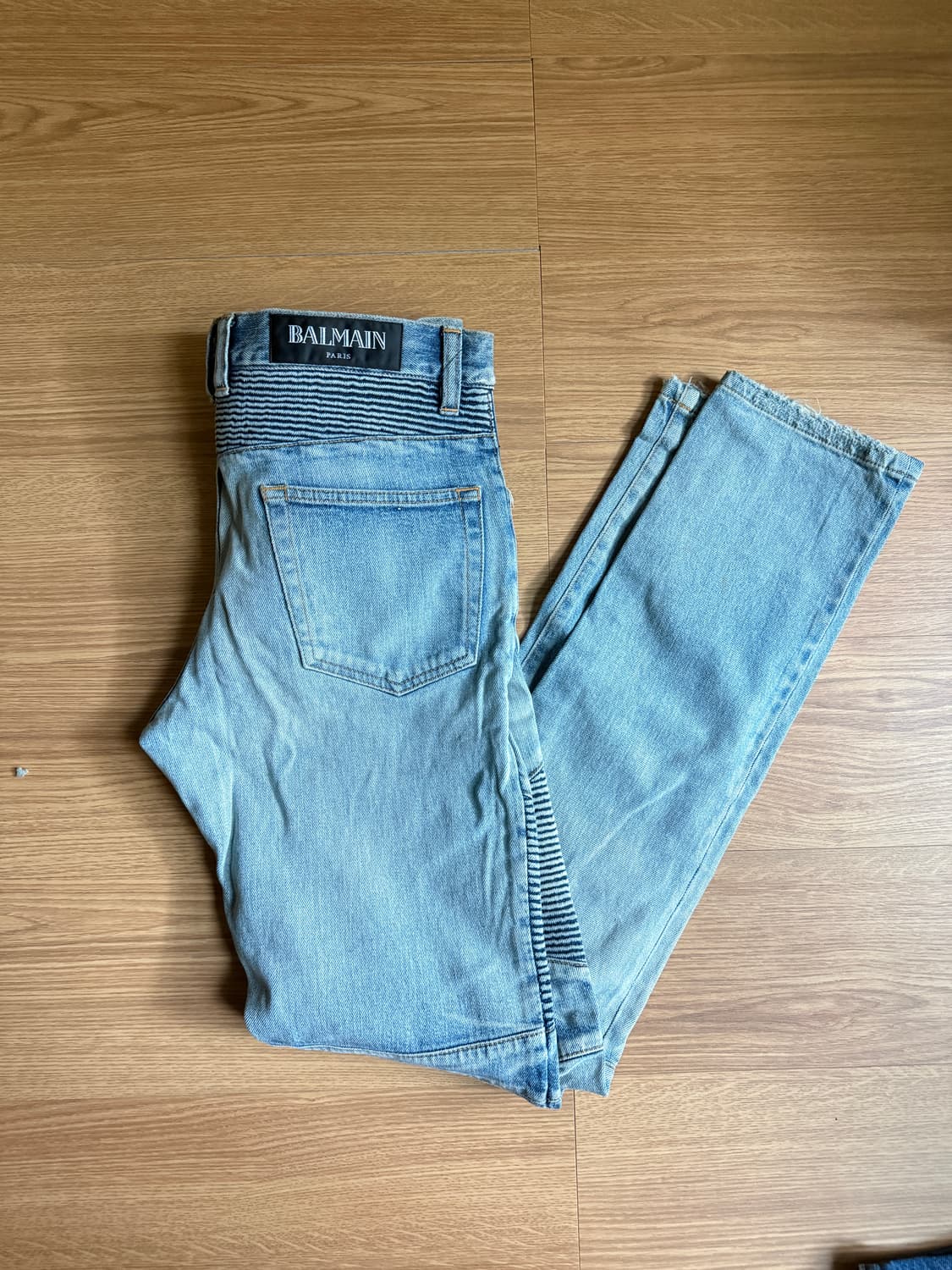 발망 남성 바이커 데님 청바지  상품이미지1