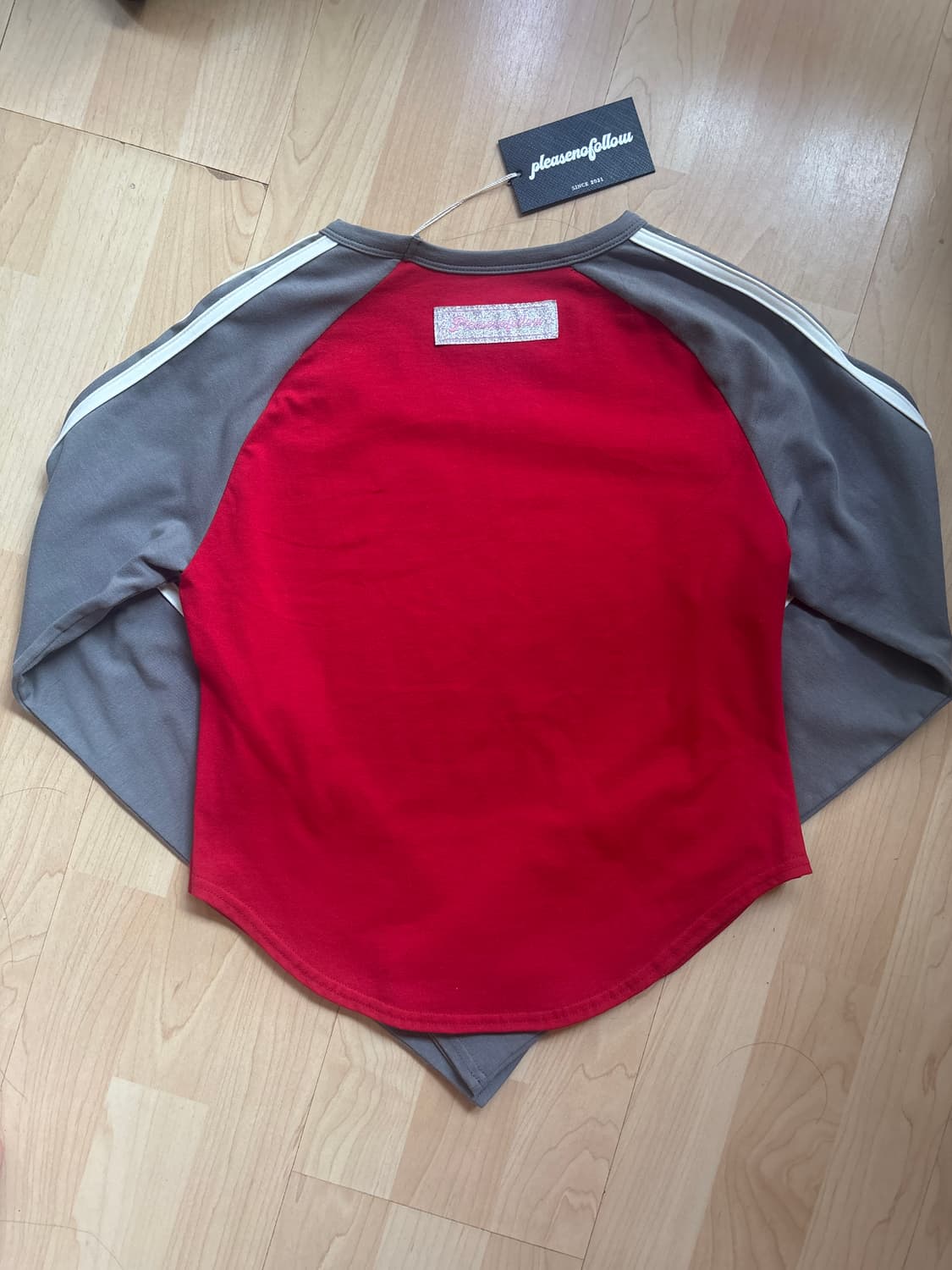 Please no follow 플리즈 노팔로우 롱슬리브 새상품 상품이미지2