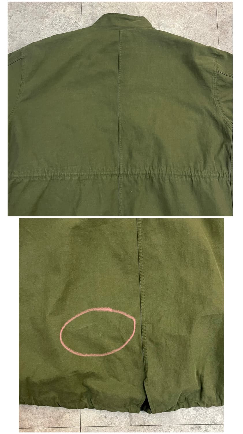 빈티지 야상 자켓 카키 #csz3592 상품이미지9