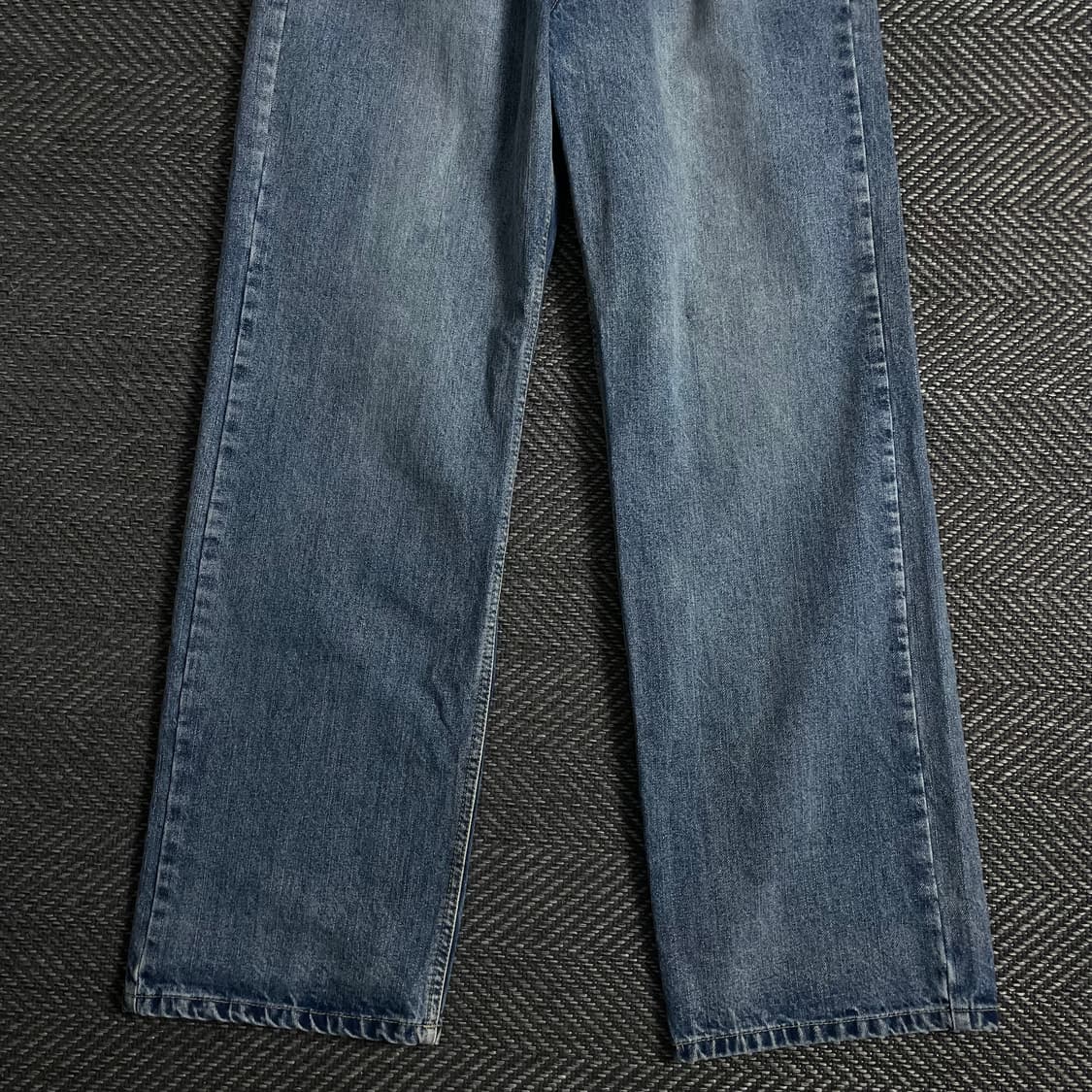 AHEAD 빈티지 와이드 워싱 데님 팬츠y 3681 상품이미지4