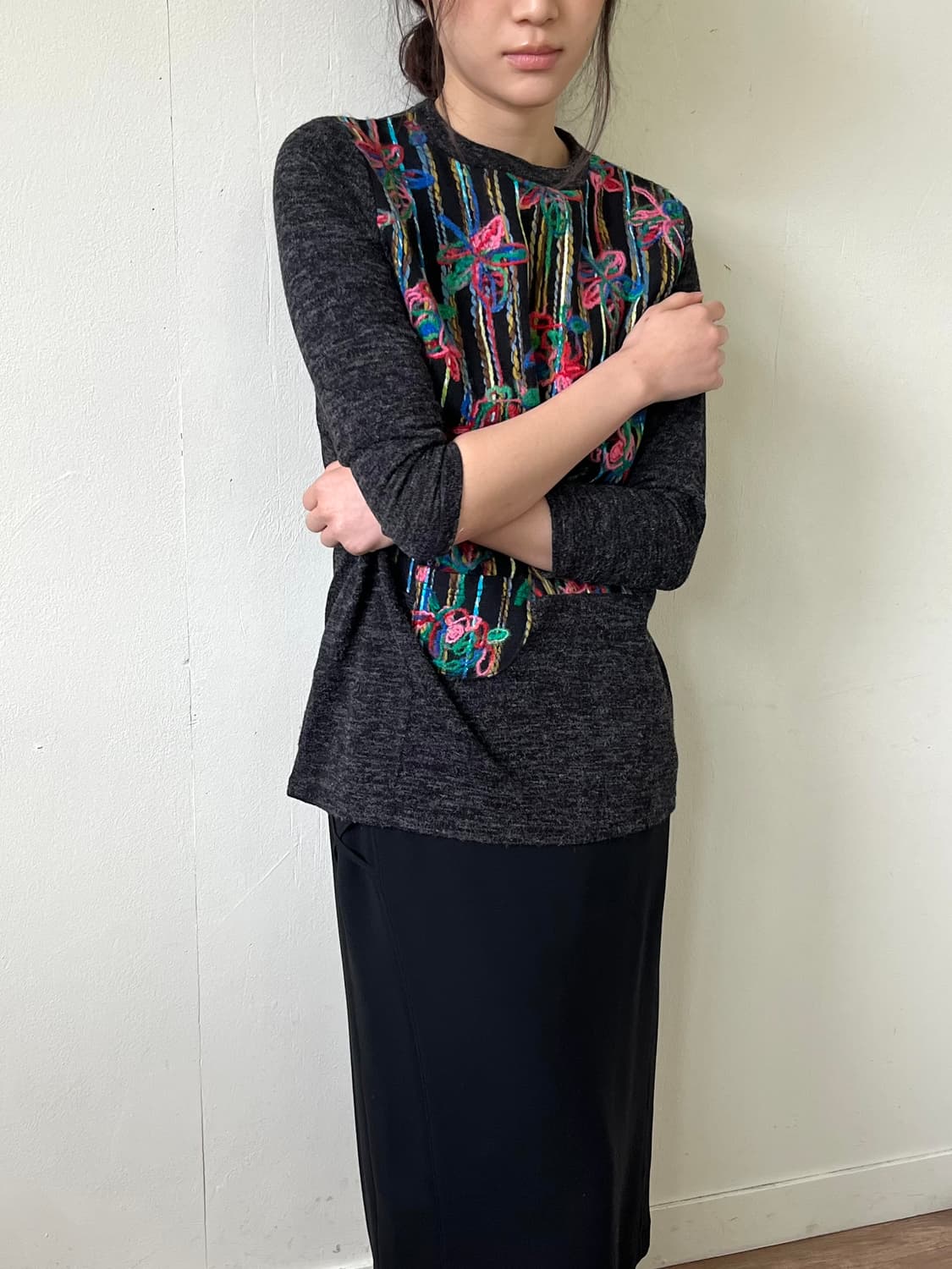 VENIE 플라워 탑 상품이미지7