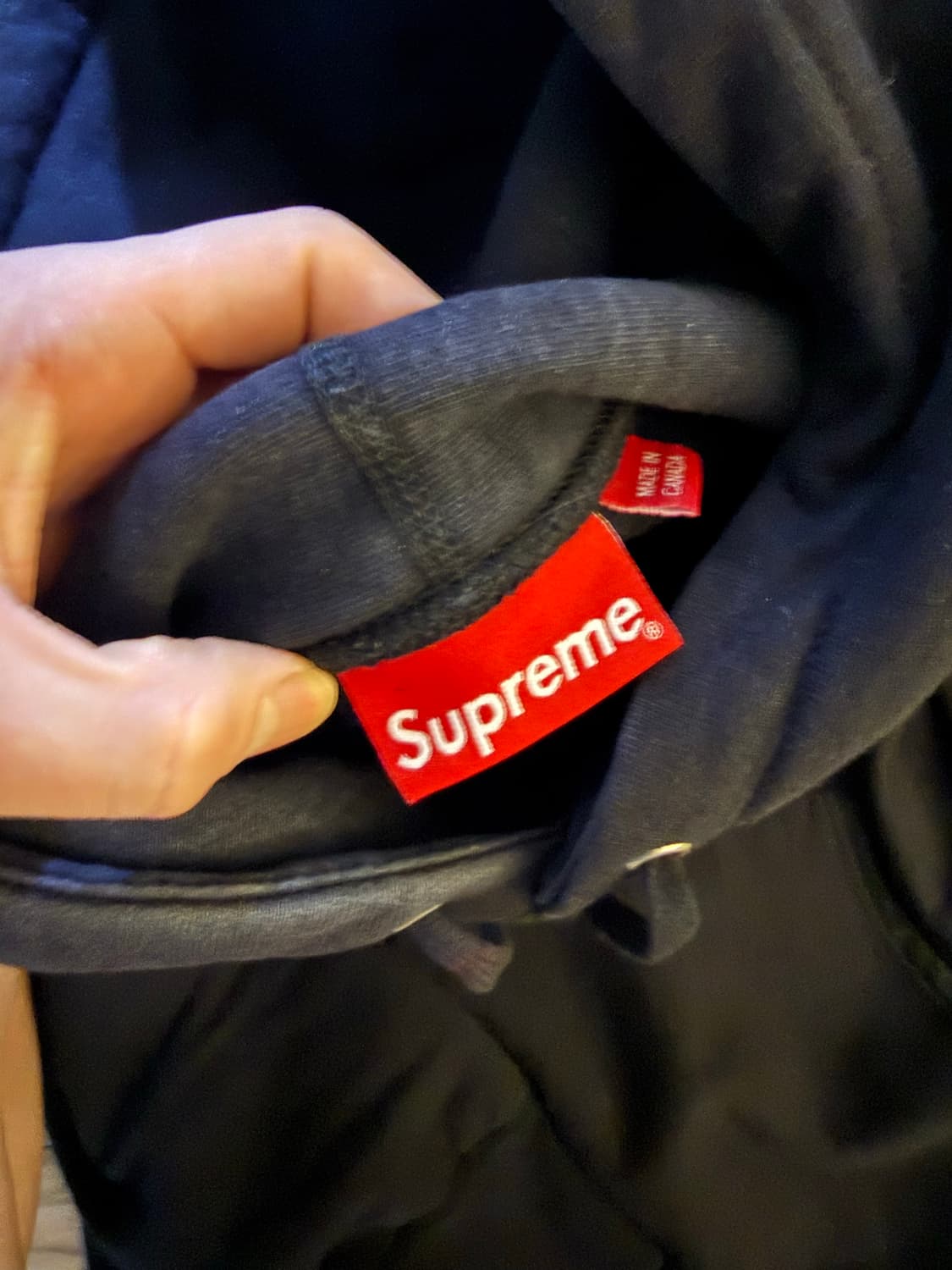 [L]supreme 슈프림 로고후드 상품이미지2