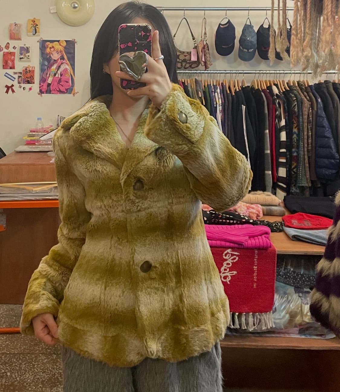 올리브 레빗퍼 자켓 [무배] 상품이미지3