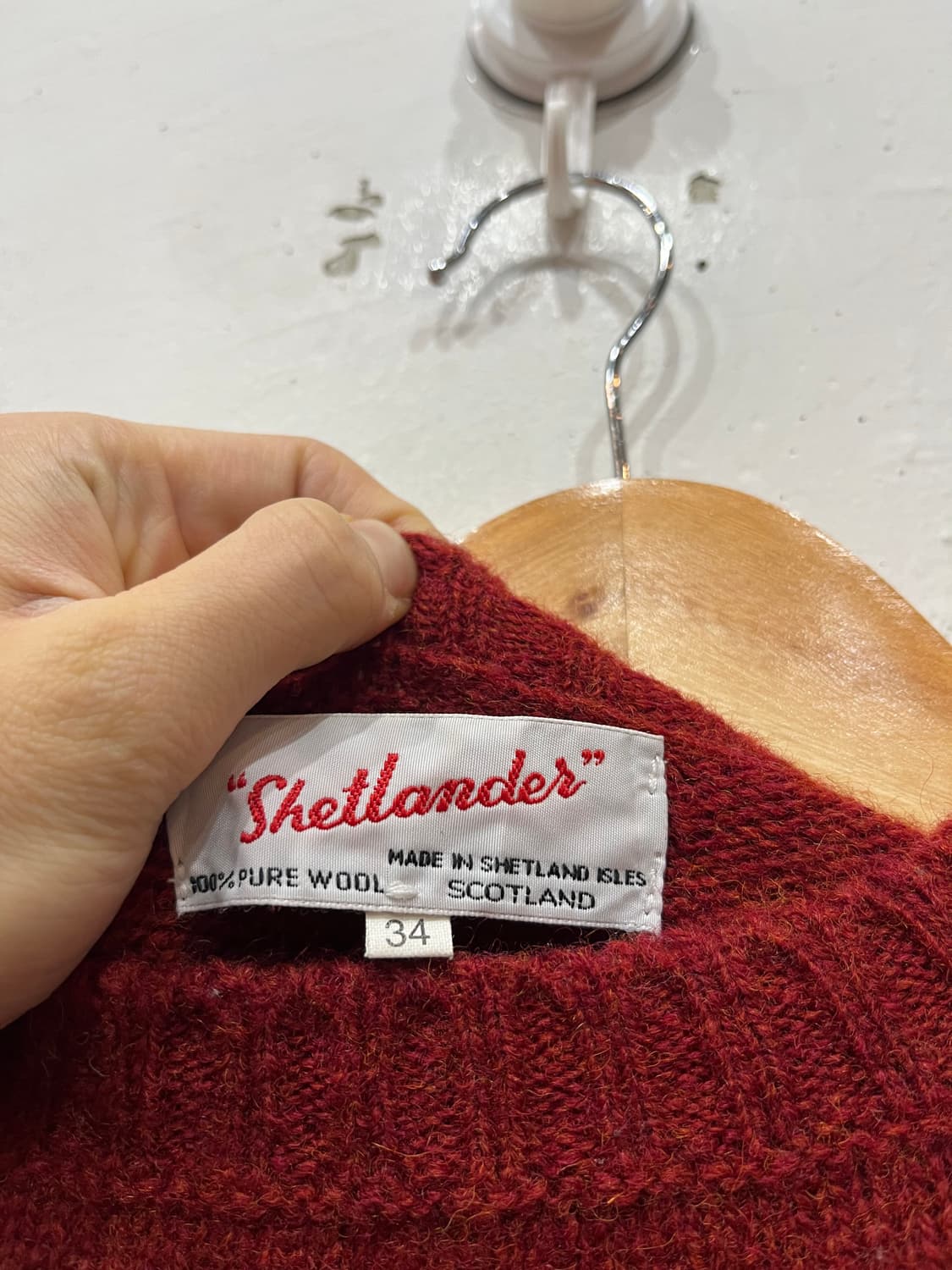 셔틀랜더 퓨어울 니트 우먼즈 상품이미지2