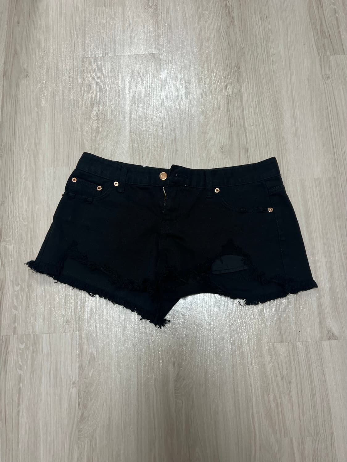 OOTJ 블랙 숏반바지 상품이미지2