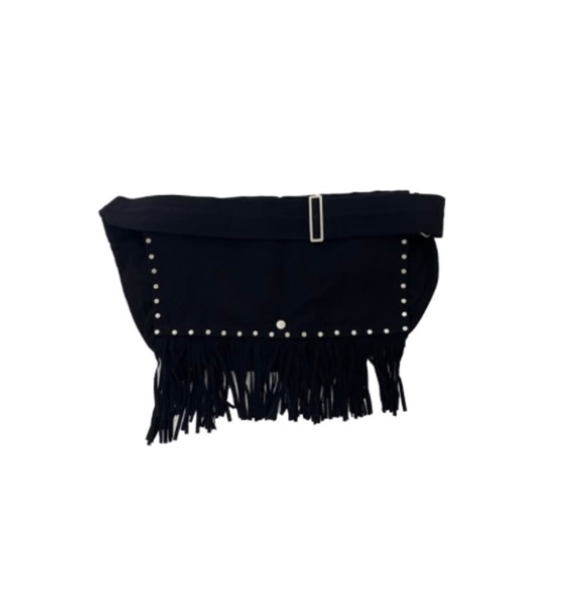 AFB Black Fringe Shoulder Bag 상품이미지2