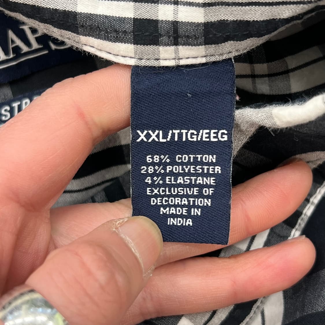 챕스 랄프로렌 체크셔츠 r3374 상품이미지8