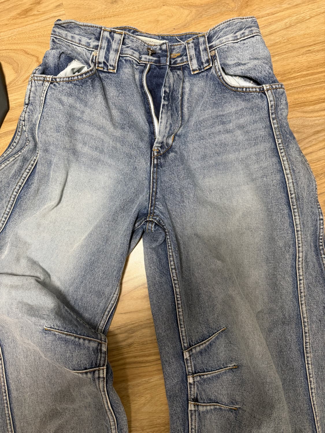 9999아카이브 테크니컬 커브드 진 상품이미지3