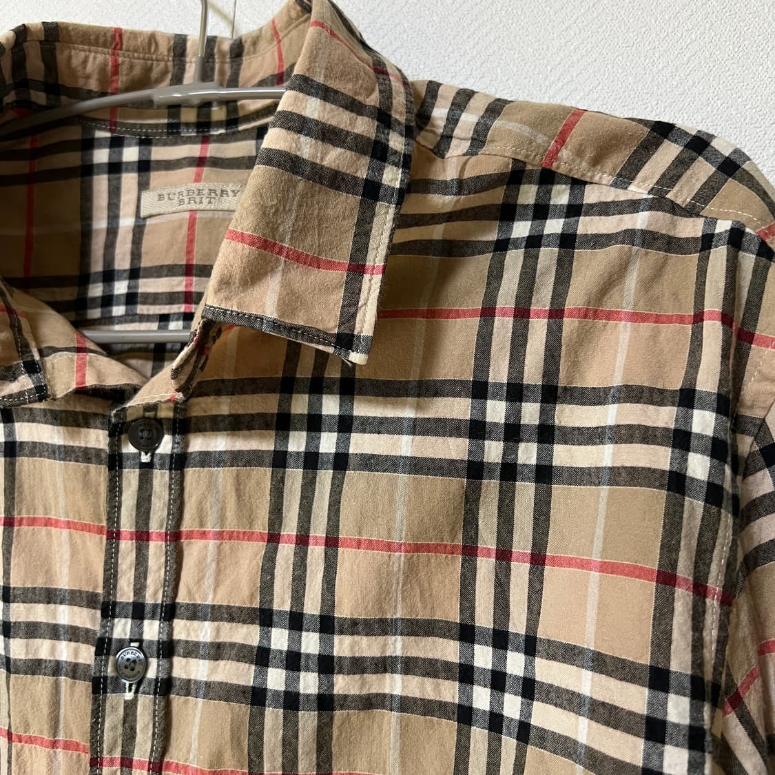 버버리 브릿 노바체크 셔츠 L 상품이미지2