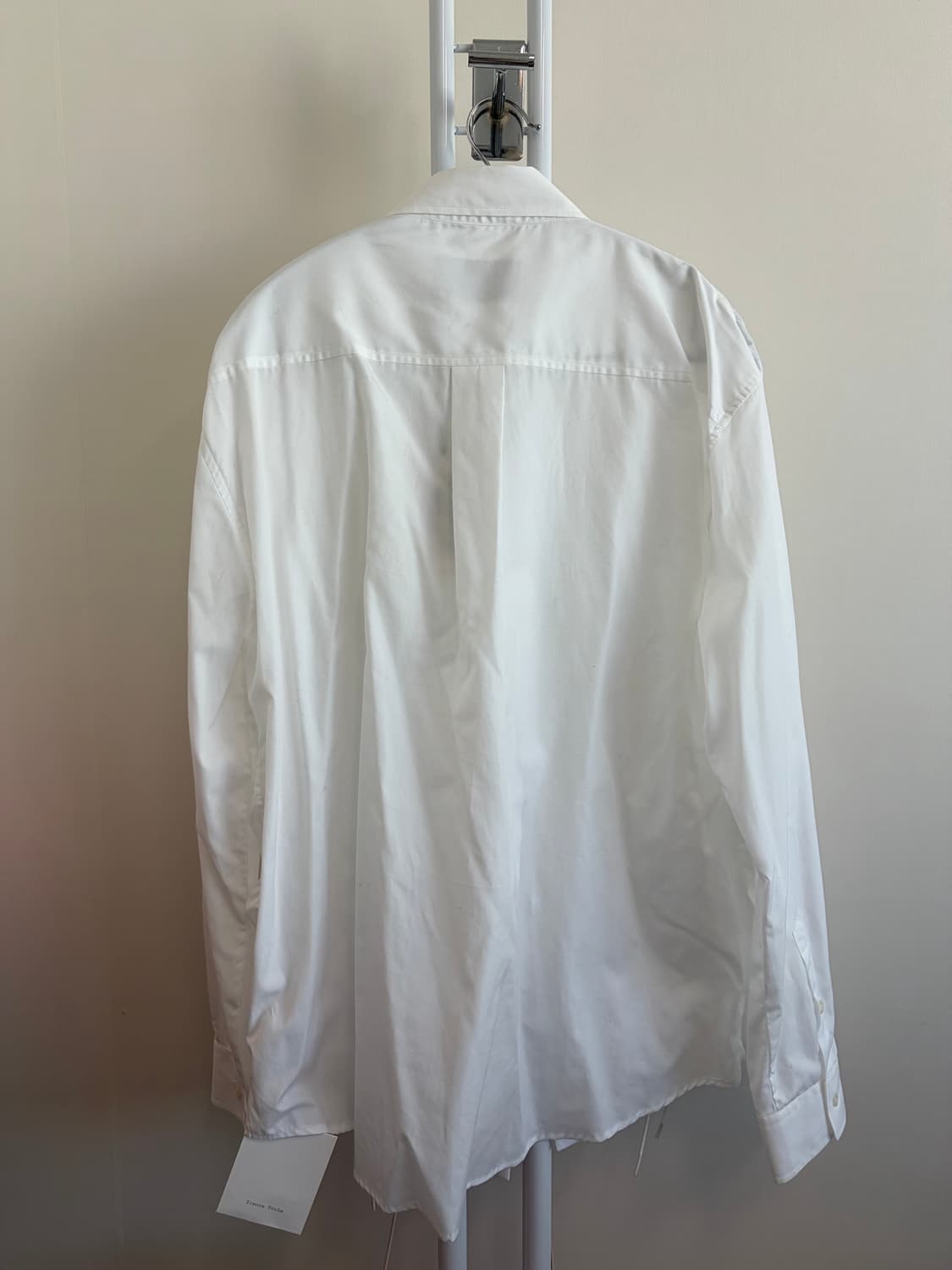 시몬로샤 (simone rocha) 화이트 코튼 셔츠 상품이미지2