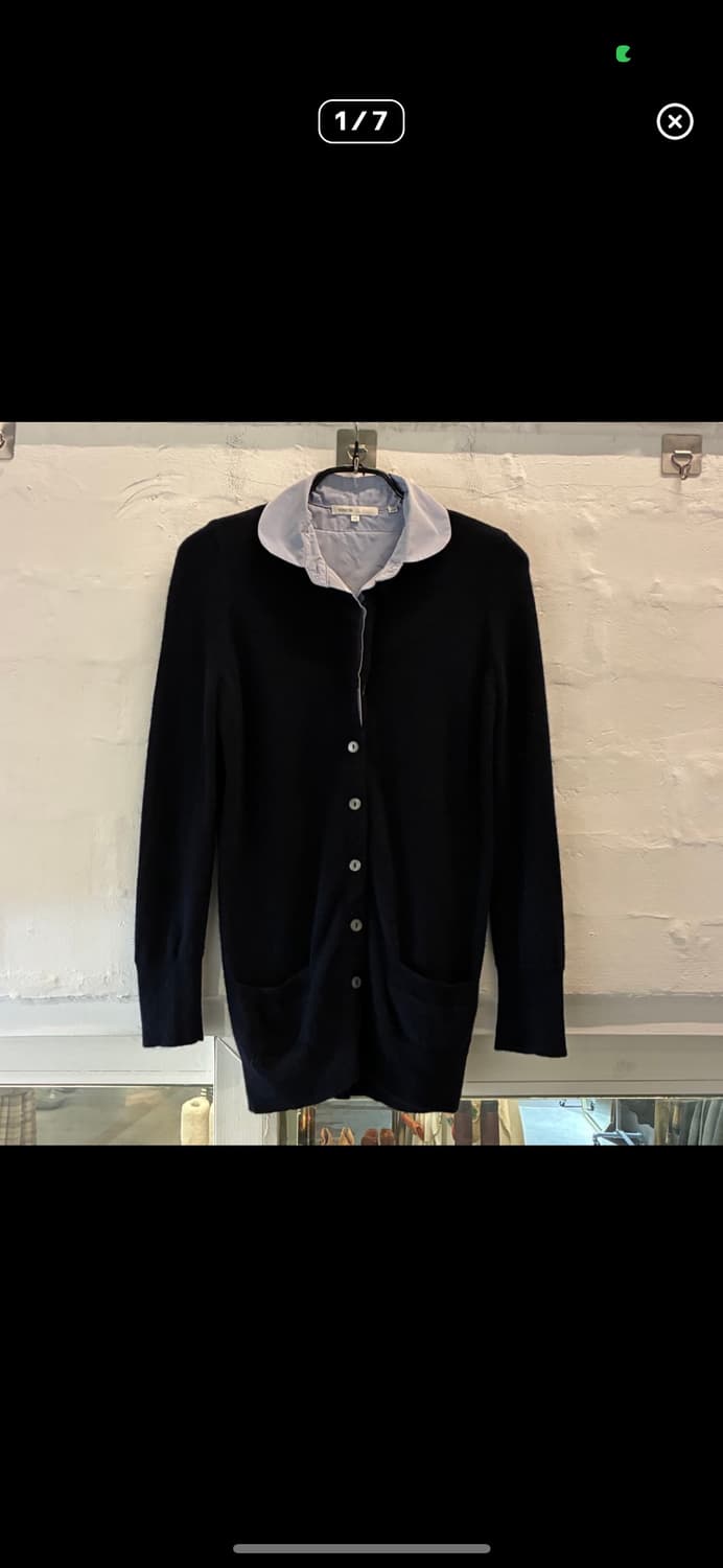 Vince 캐시미어 레이어드 가디건 XS 상품이미지1