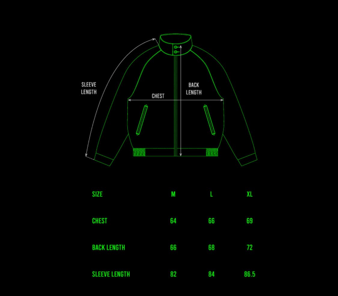 애프터매스 해링턴 자켓 블랙 XL 상품이미지3