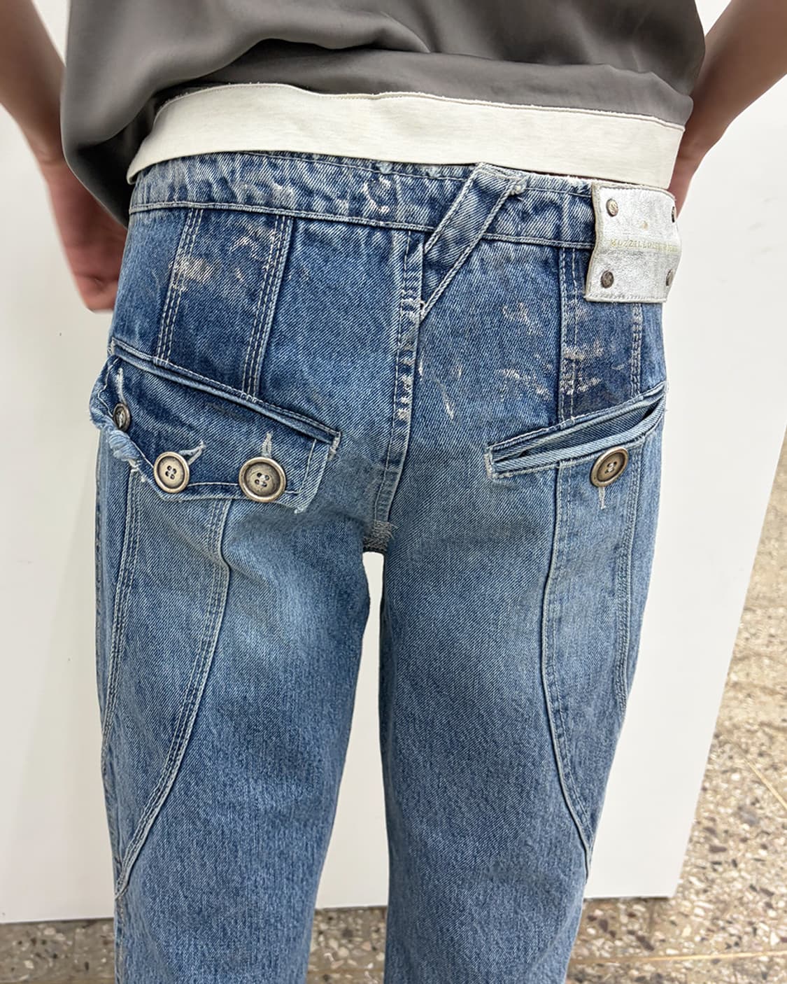 빈티지 테슬 카프리 데님 상품이미지5