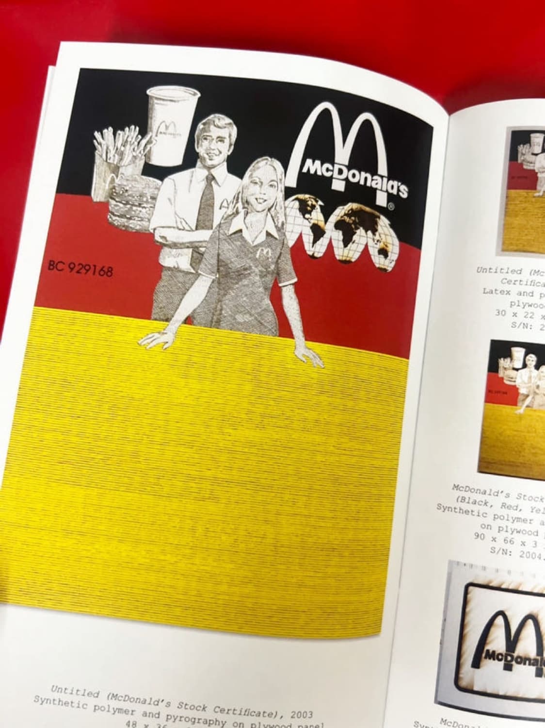톰삭스 맥도날드 아트북 상품이미지3