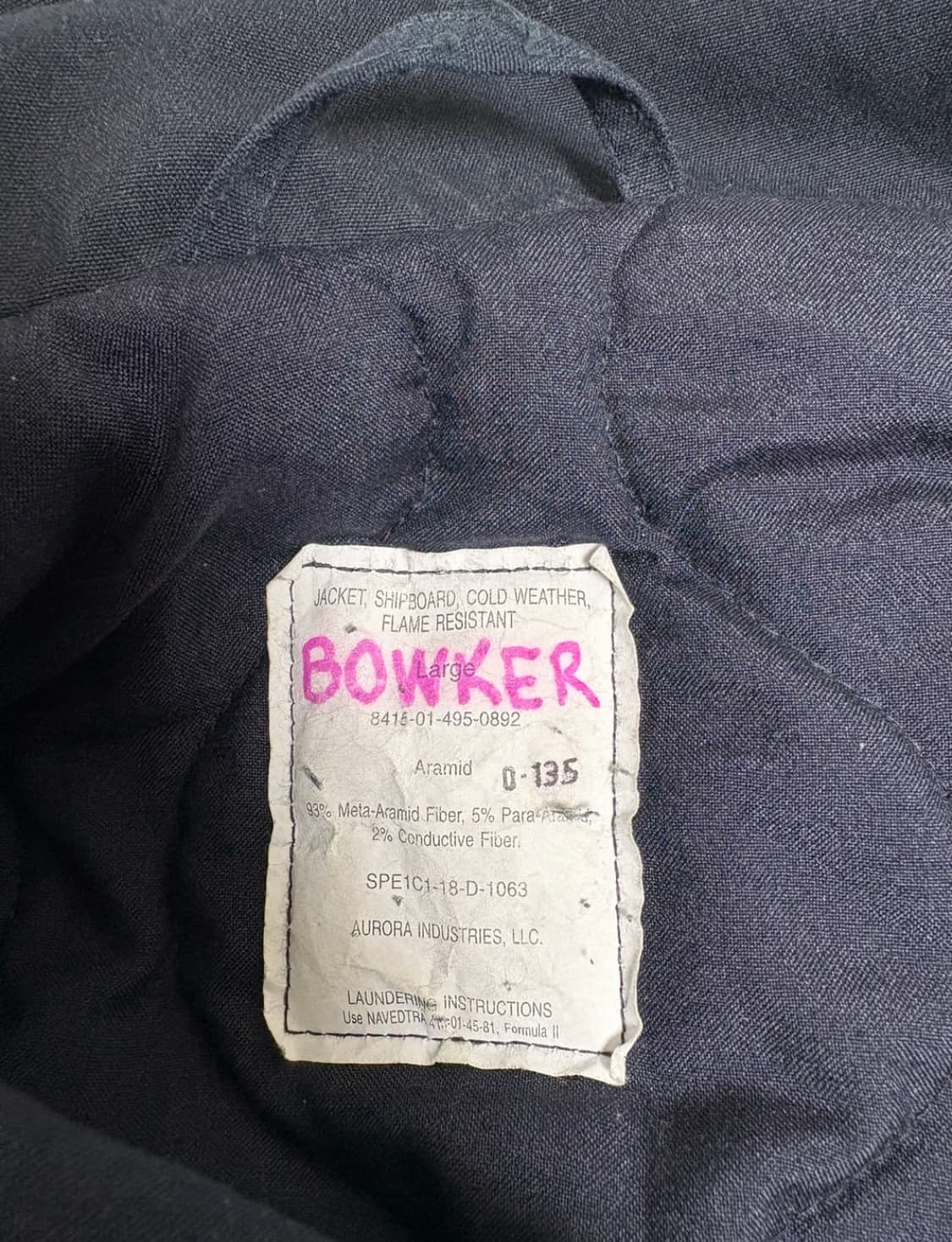 미 해군 파카 상품이미지4