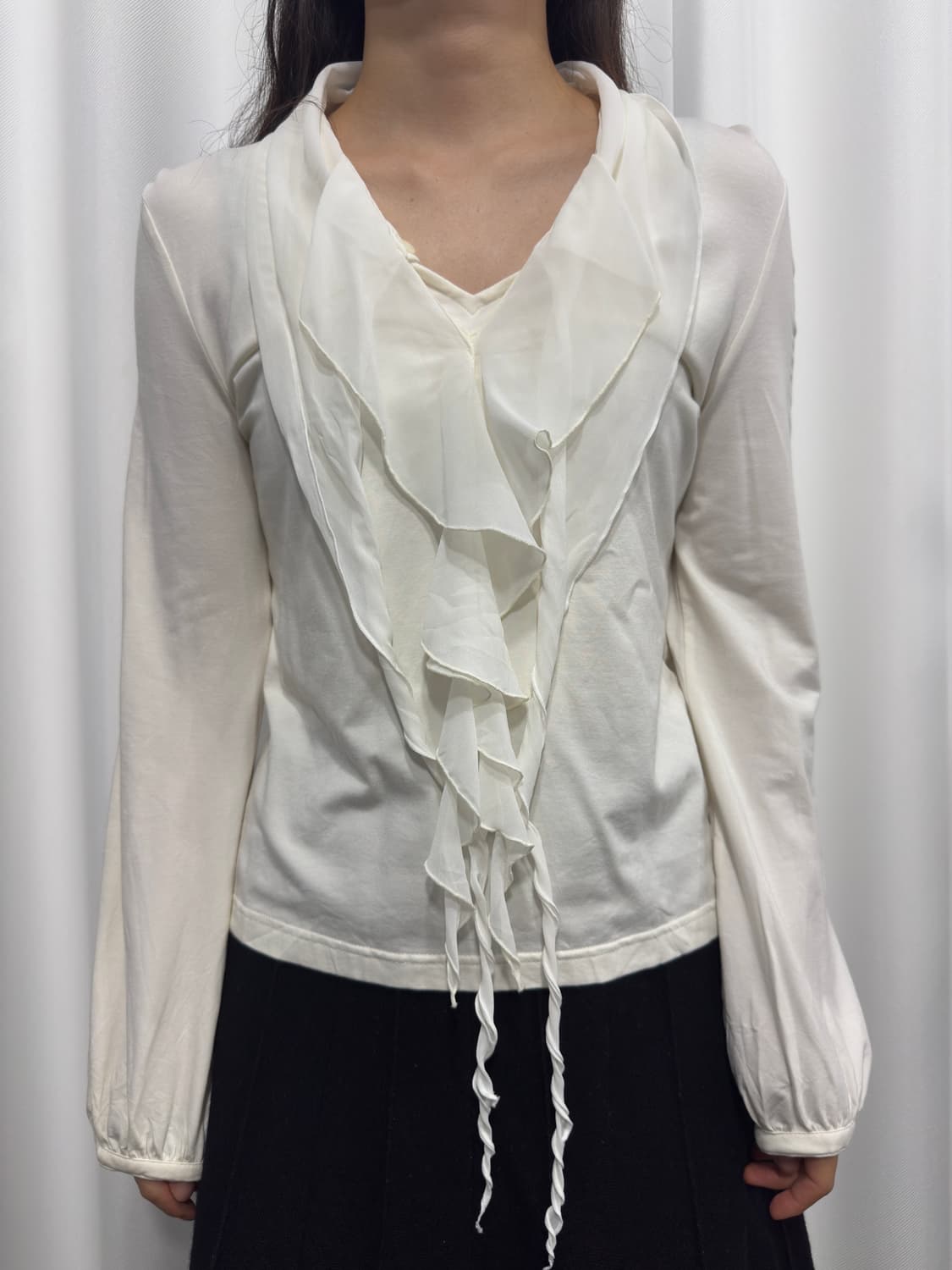 frill design top 상품이미지1