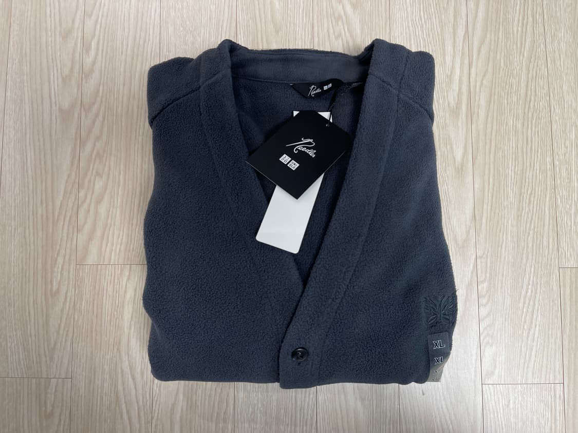 유니클로 니들스 다크그레이 가디건 XL 상품이미지2