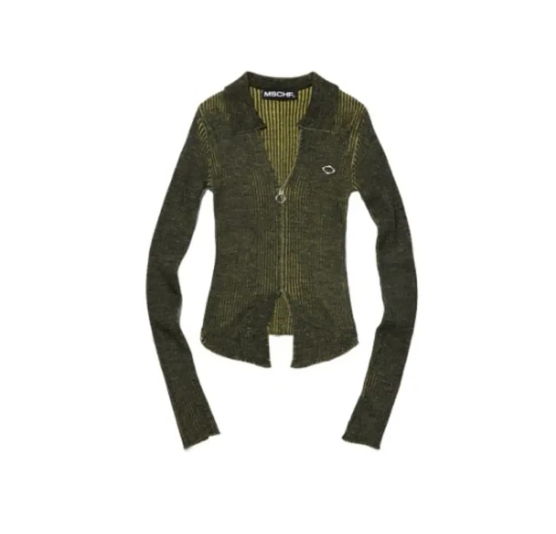 미스치프 투 톤 니티드 셔츠 블랙 옐로우 m 뉴진스 다니엘 착용 상품이미지1