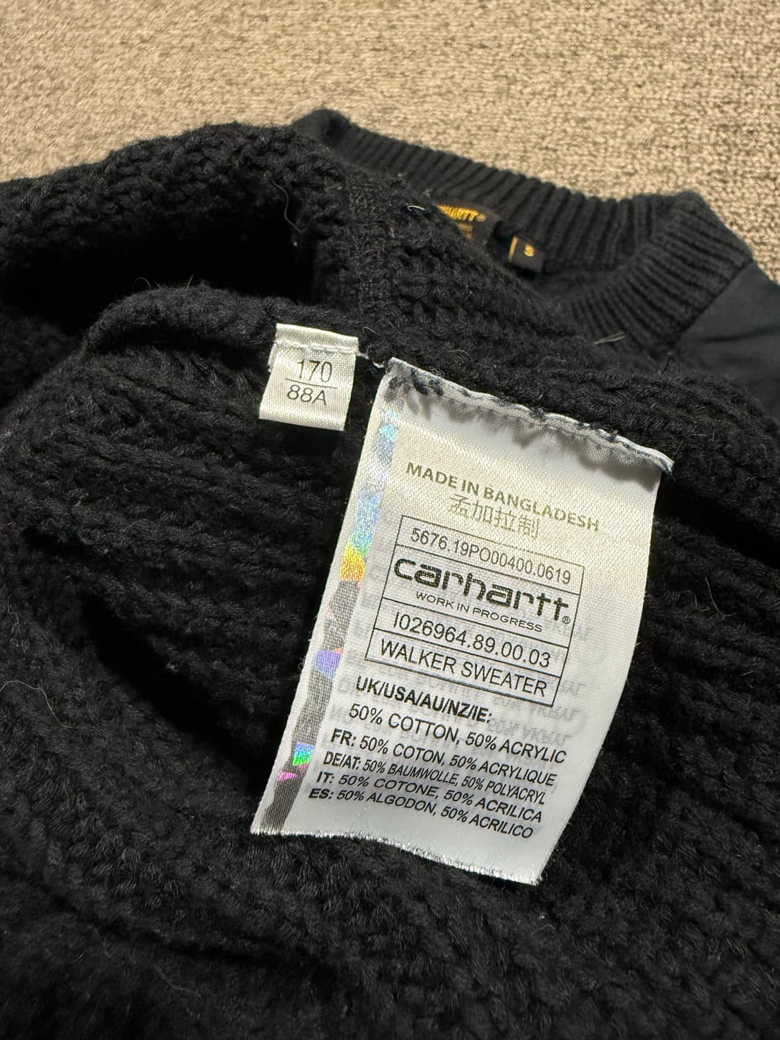 Carhartt Wip 칼하트 윕 코만도 니트 상품이미지5
