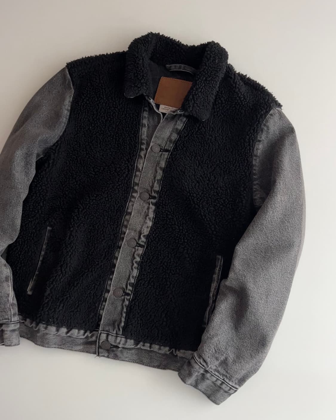 리바이스 그리즐리 쉐르파 데님 자켓 S 상품이미지2