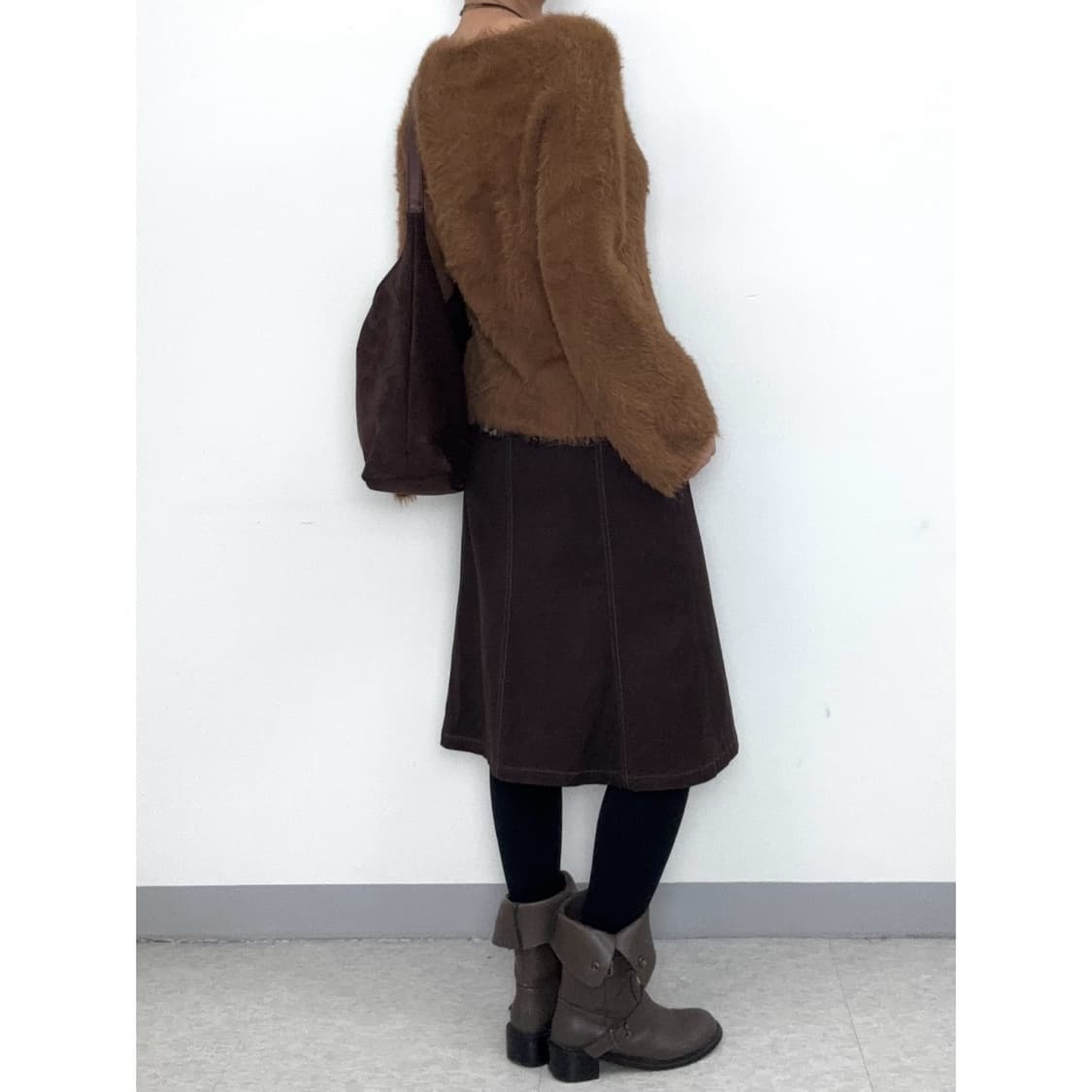 빈티지 퍼 니트 상품이미지4