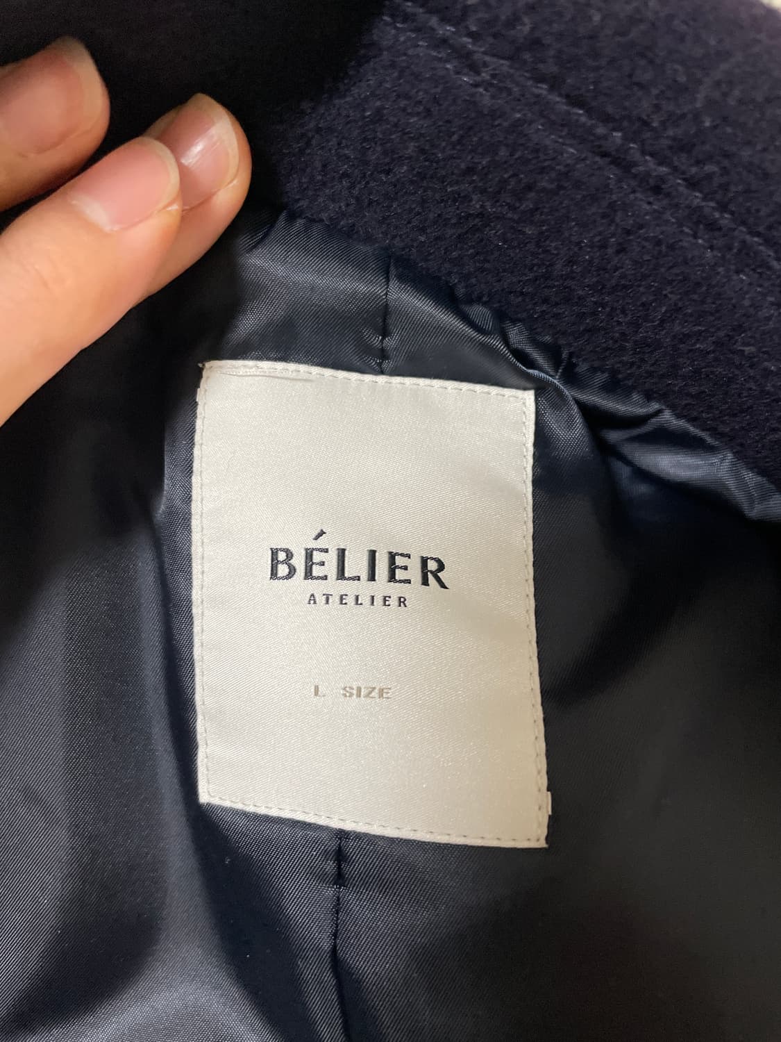 벨리에 네이비 피코트 L 상품이미지4