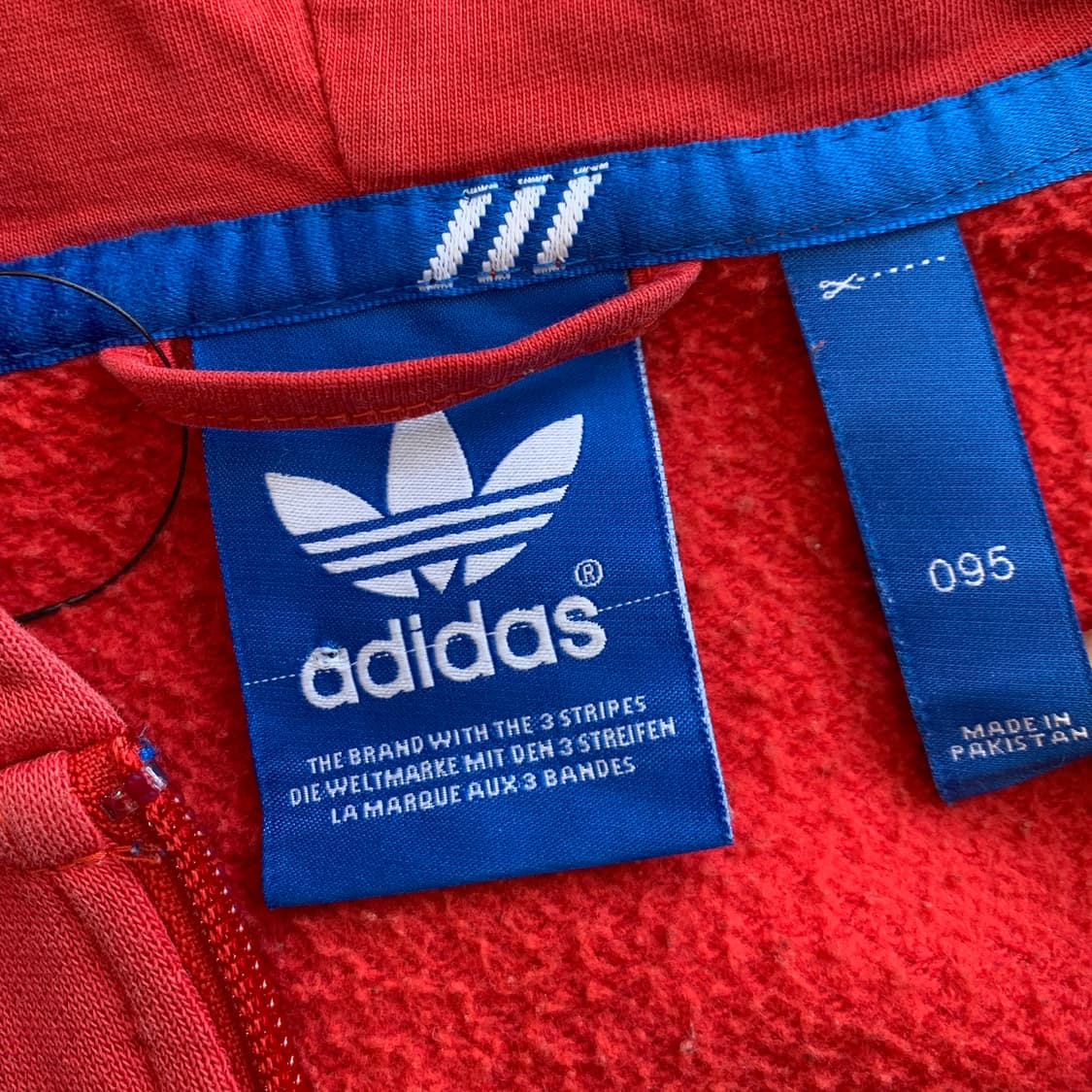 아디다스 빈티지 기모 후드집업 1837 상품이미지6