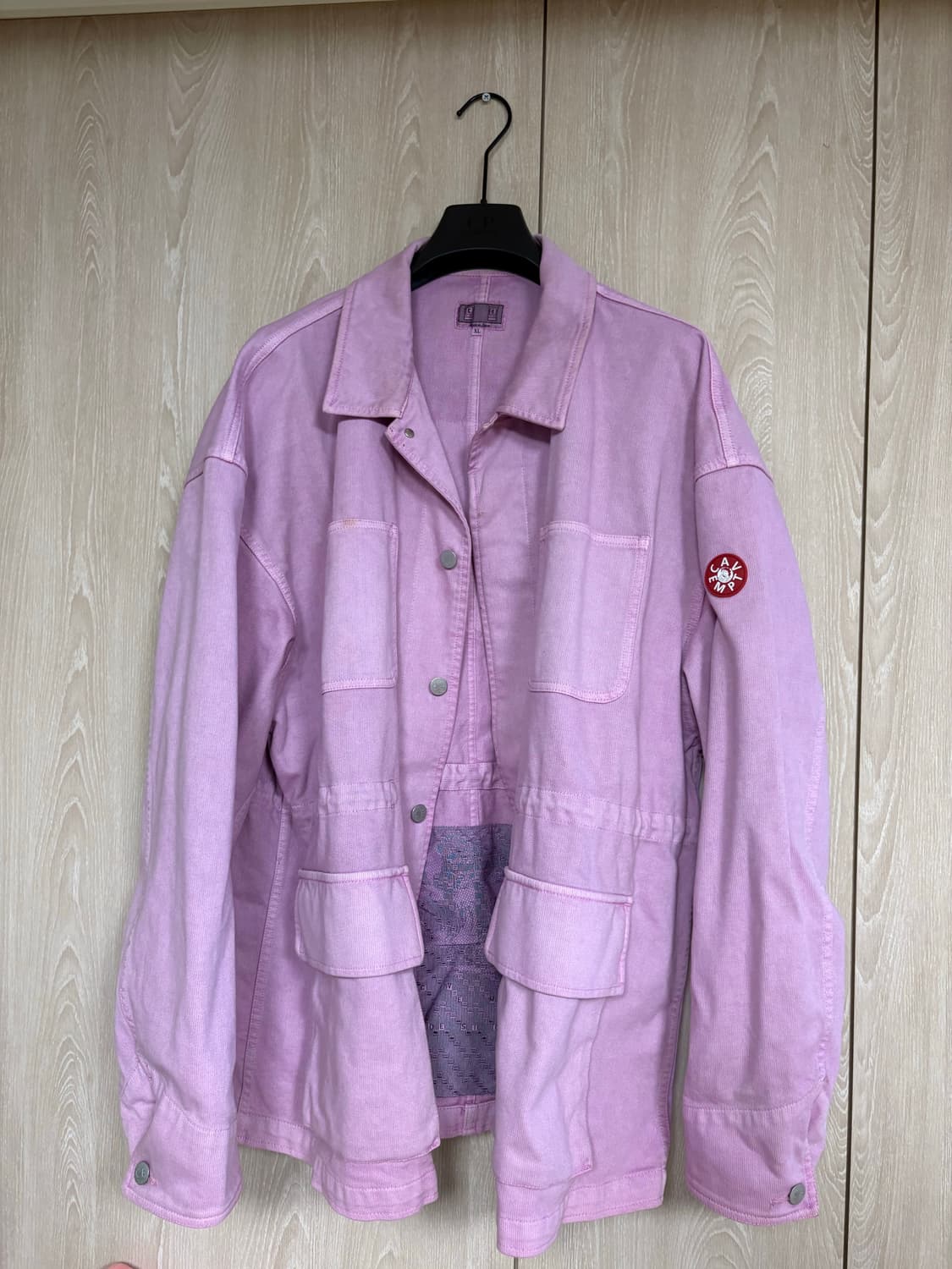 CAVEMPT 핑크 코듀로이 자켓 상품이미지1