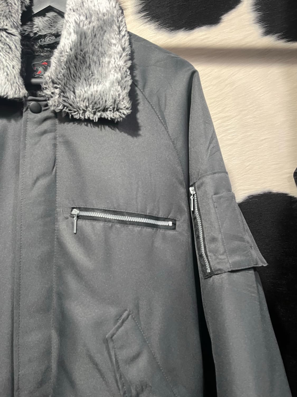 카라 퍼 MA-1 자켓 상품이미지3